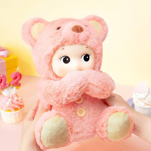 Sonny Angel Plush Collection Cuddly Bear - Pink (PRE-ORDER)