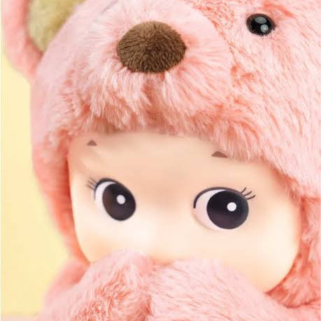 Sonny Angel Plush Collection Cuddly Bear - Pink (PRE-ORDER)