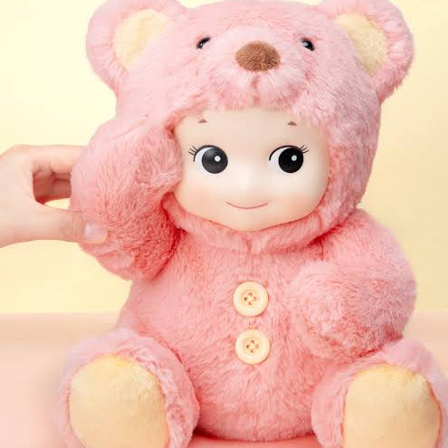 Sonny Angel Plush Collection Cuddly Bear - Pink (PRE-ORDER)