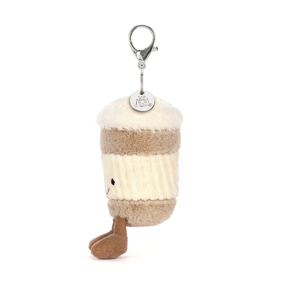 Jellycat Amuseable Coffee-to-Go Bag Charm