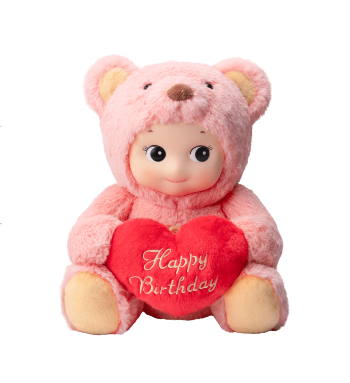 Sonny Angel Plush Collection Cuddly Bear - Pink (PRE-ORDER)