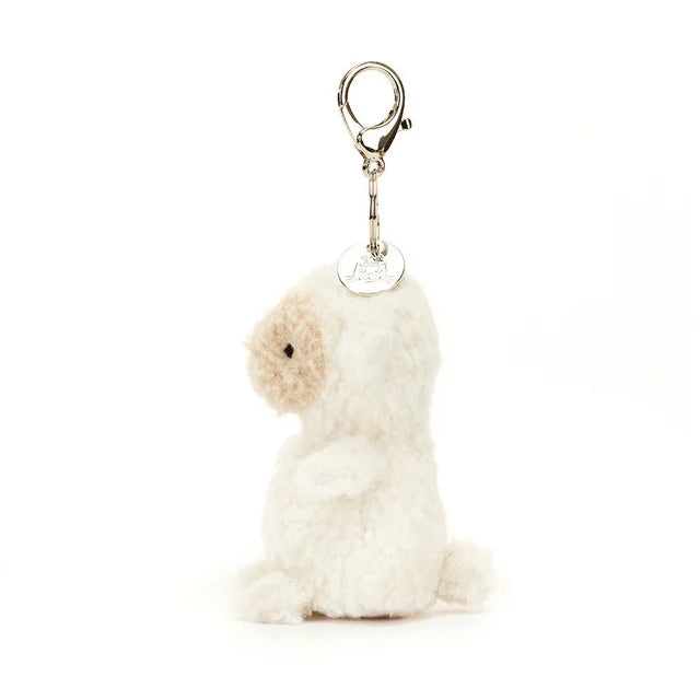 Jellycat Bashful Lamb Bag Charm