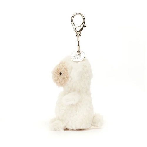 Jellycat Bashful Lamb Bag Charm
