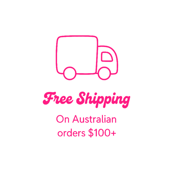 Free Shipping — on Australian orders $100+