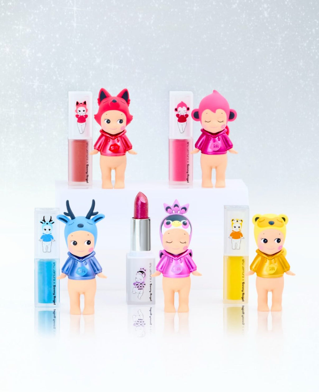 Sonny Angel X Shu Uemura Makeup Angel Series (PRE-ORDER)