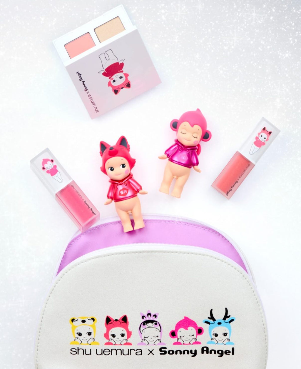 Sonny Angel X Shu Uemura Makeup Angel Series (PRE-ORDER)