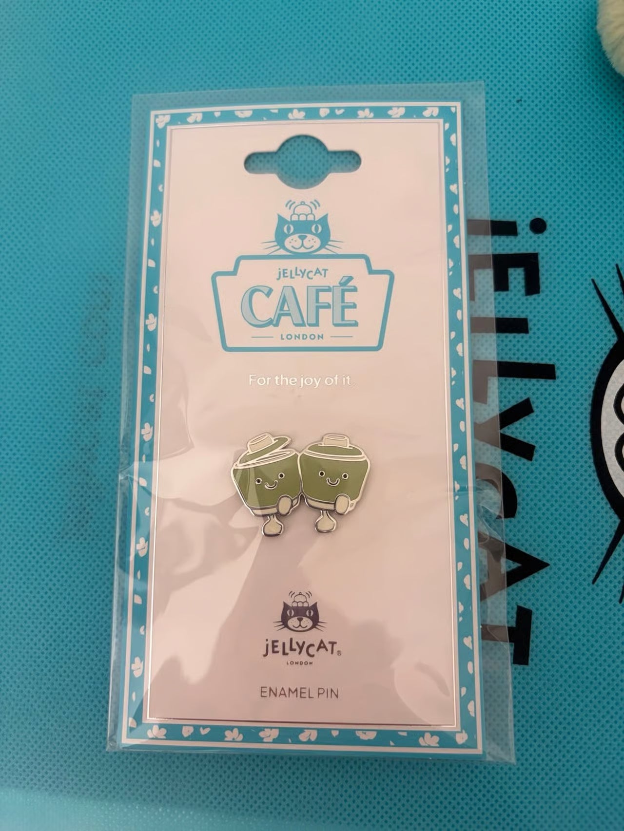 Jellycat Amuseable Vividdy Teapot & Ool & Ong Teacups (Shanghai Exclusive)