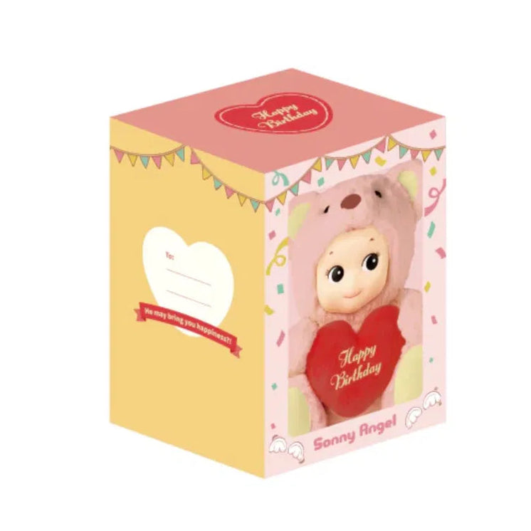 Sonny Angel Plush Collection Cuddly Bear - Pink (PRE-ORDER)