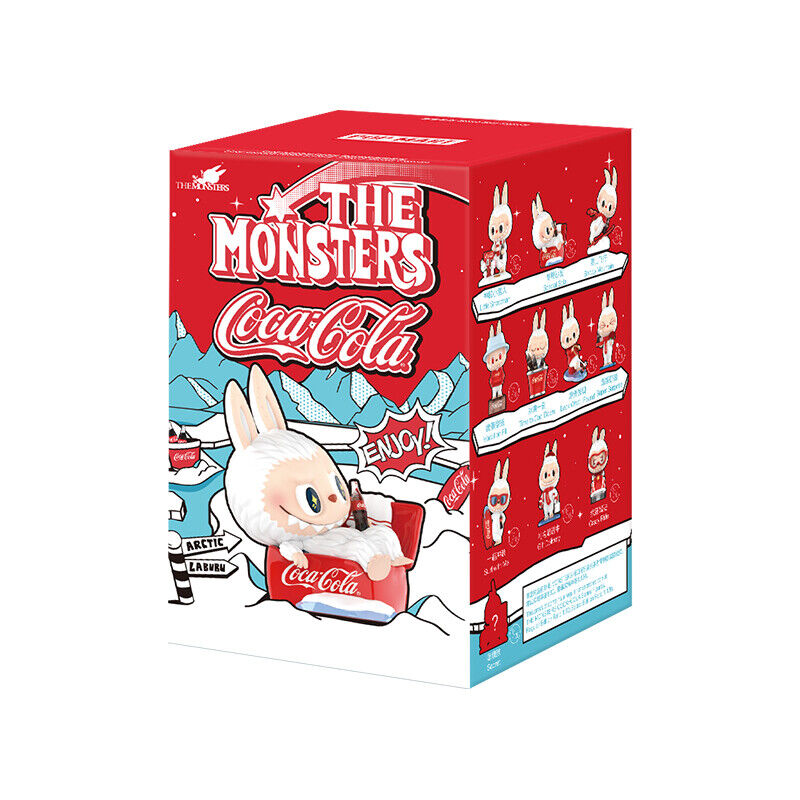 POPMART The Monsters Labubu Coca-Cola Series Figurine