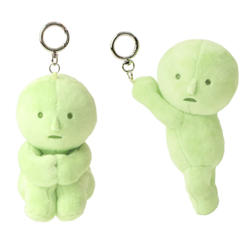 Smiski Plush Keychain - Hugging Knees / Hanging On